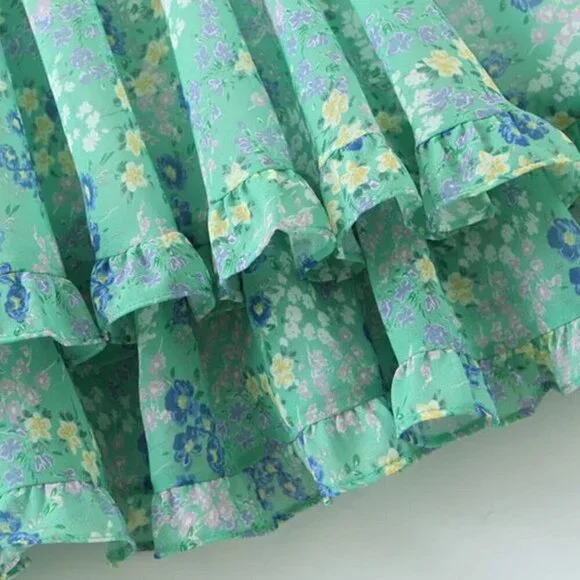 Mini Tie On Shoulder Dress Spring - Picture 7 of 9